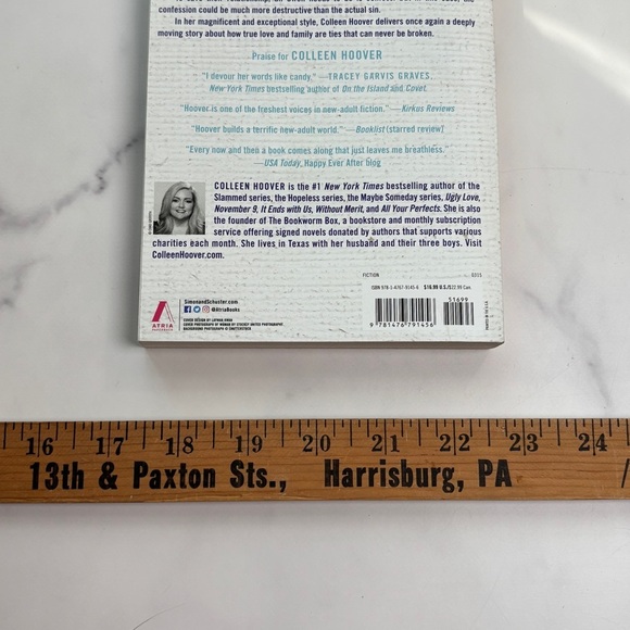 Confess: A Novel - Paperback By Hoover, Colleen - GOOD - Picture 8 of 8